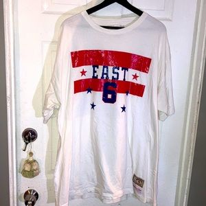 Erving #6 Jersey Shirt Mitchell & Ness Hardwood Classic Basketball NBA White 3XL